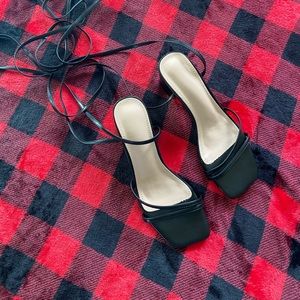 Shien women strap up heals